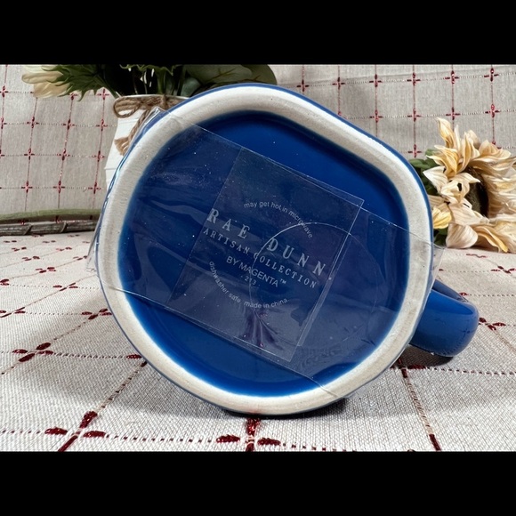 Rae Dunn Artisan Collection “Love is Blind” Figural Rainbow Topper Mug New - Picture 8 of 8